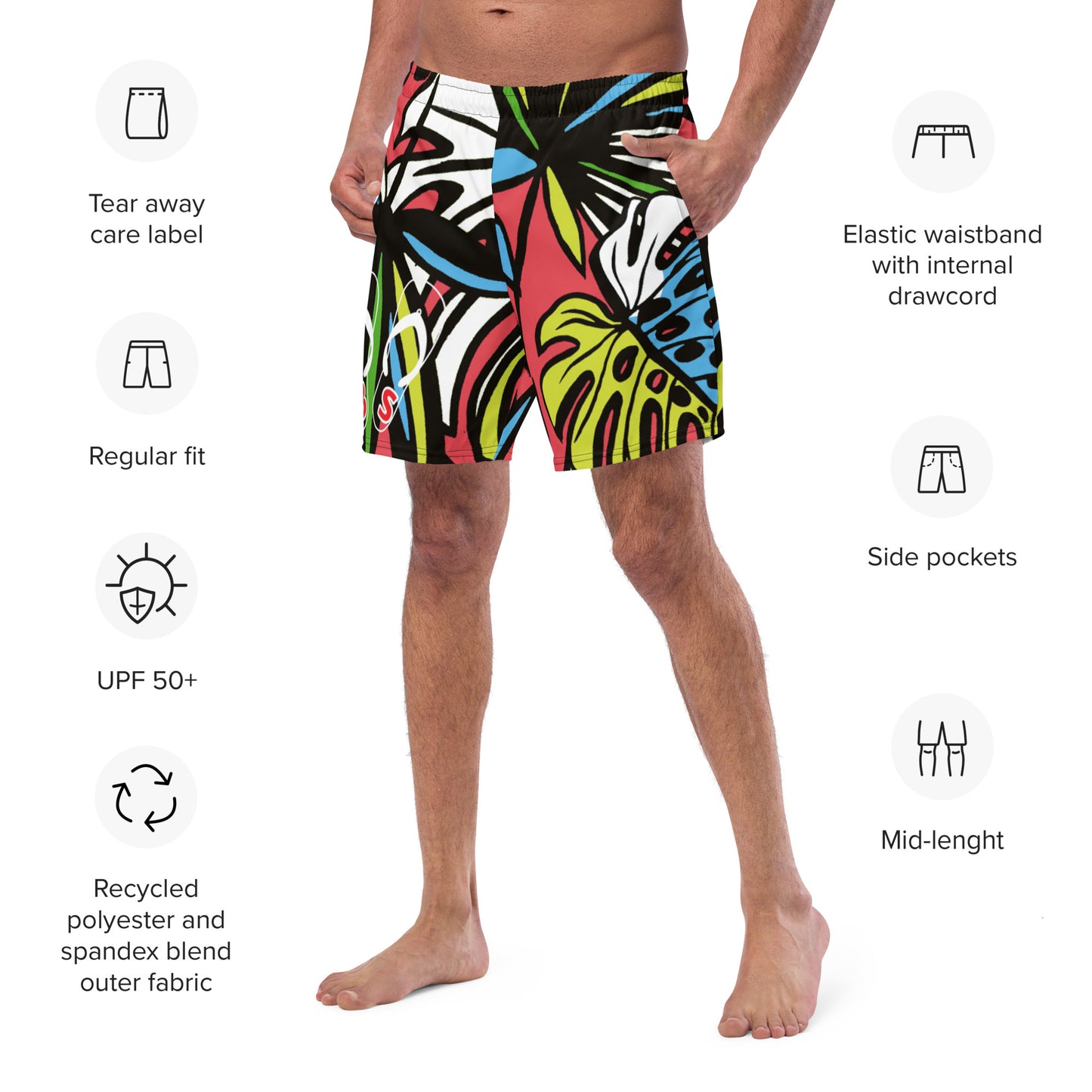 Bs Flip Flop swim trunks