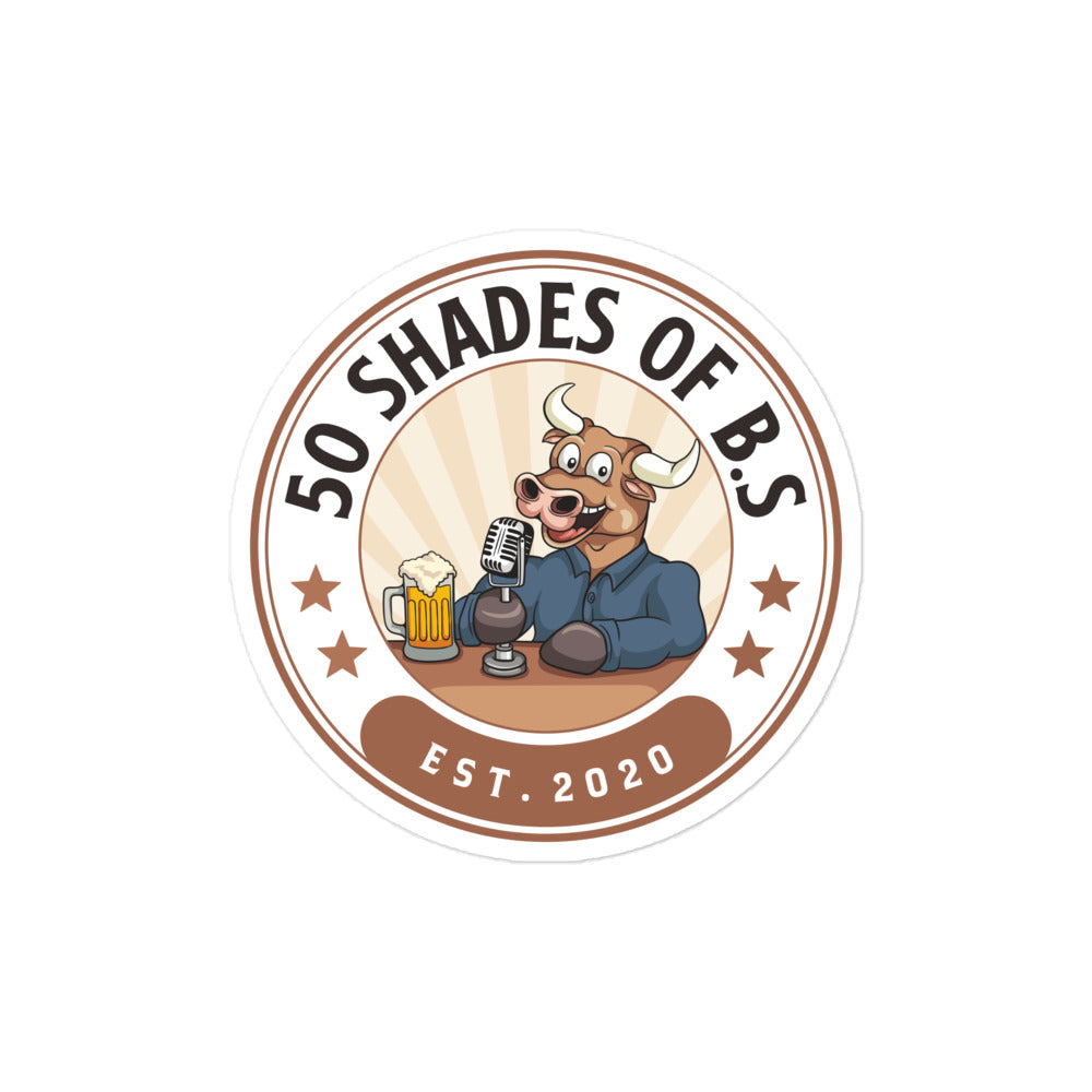 Bubble-free 50 shades OG stickers